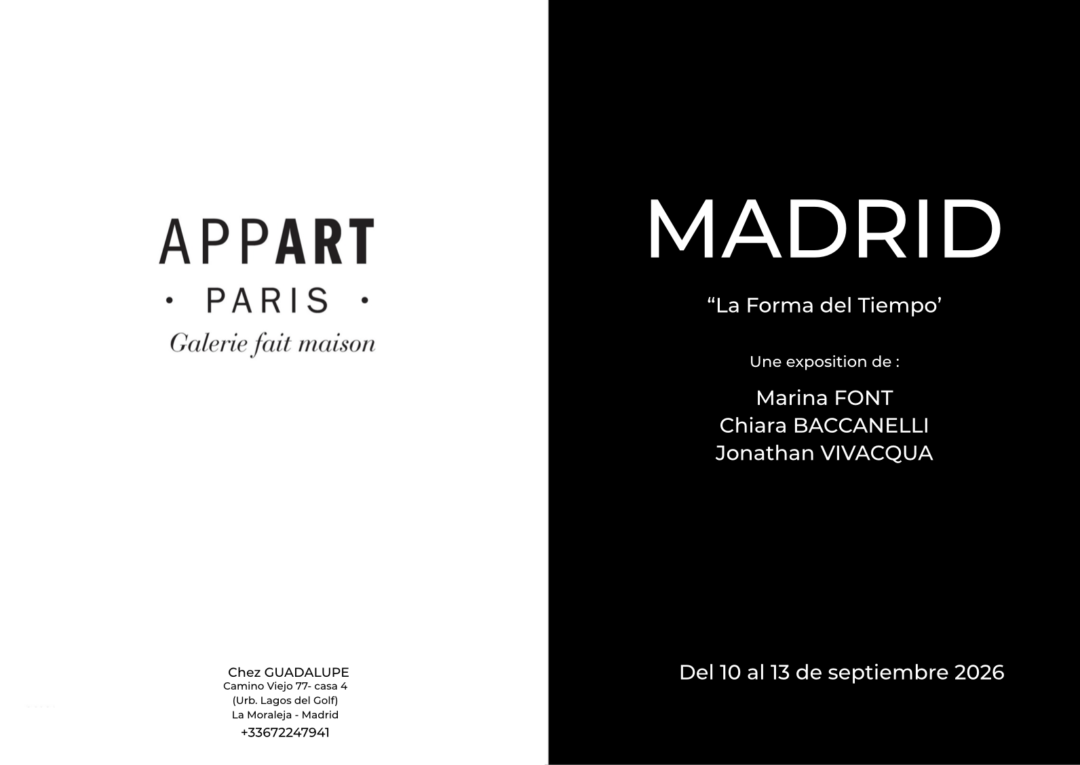 Exposición &lsquo;La Forma del Tiempo&rsquo; – Madrid 2026