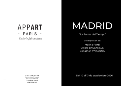 Exposición &lsquo;La Forma del Tiempo&rsquo; – Madrid 2026